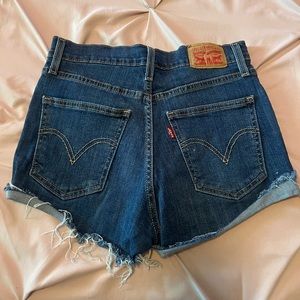 Levis denim shorts